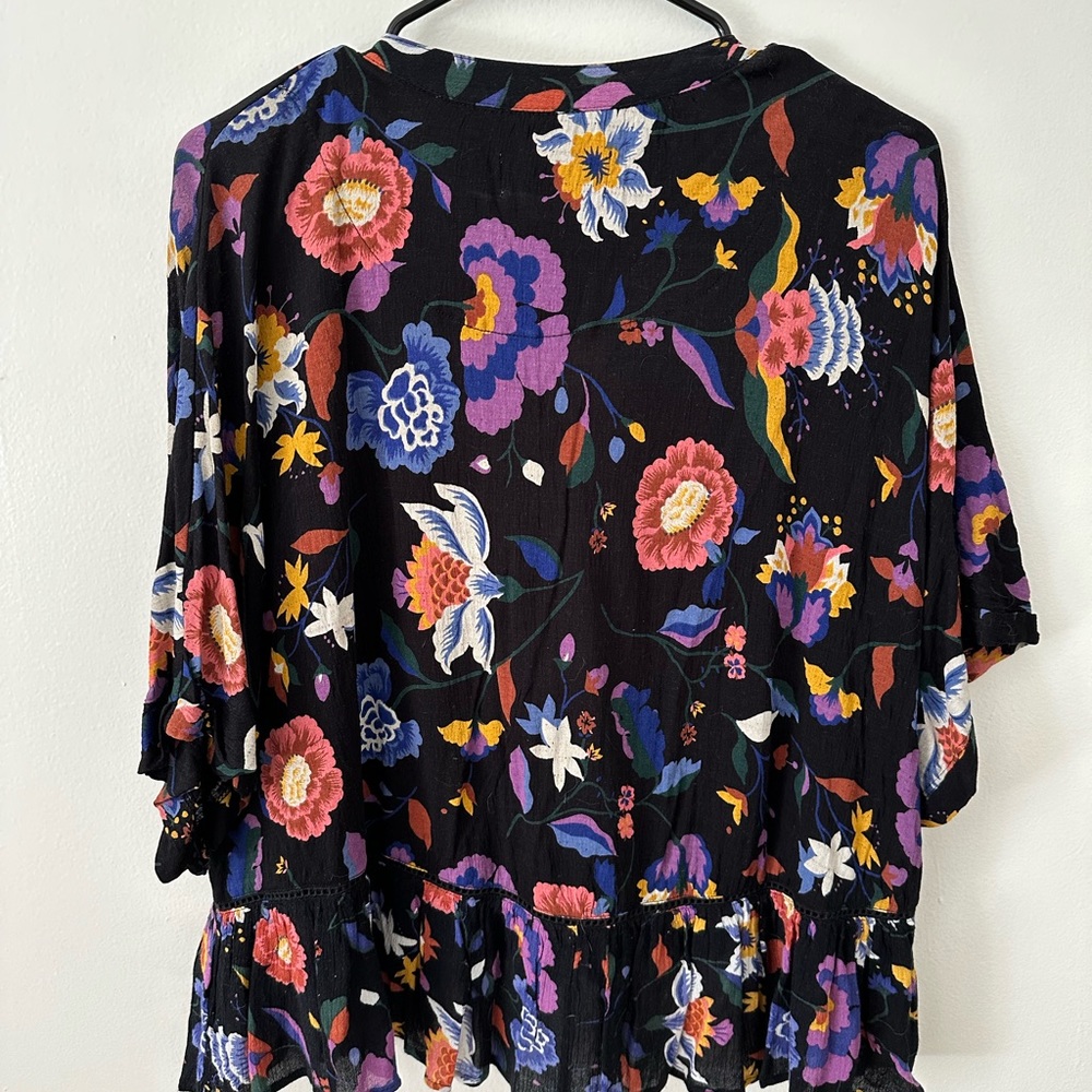 Anthropologie Josie Dolman-sleeved Blouse
